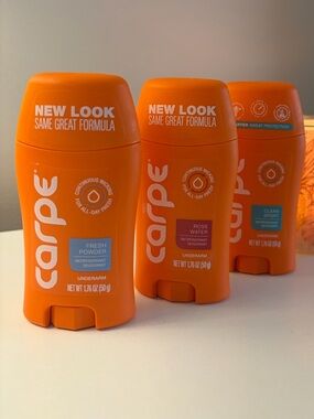 Carpe Women’s Antiperspirant Deodorant Stick — Orange